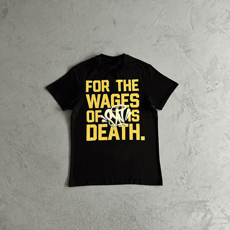 Syna wages tee -black