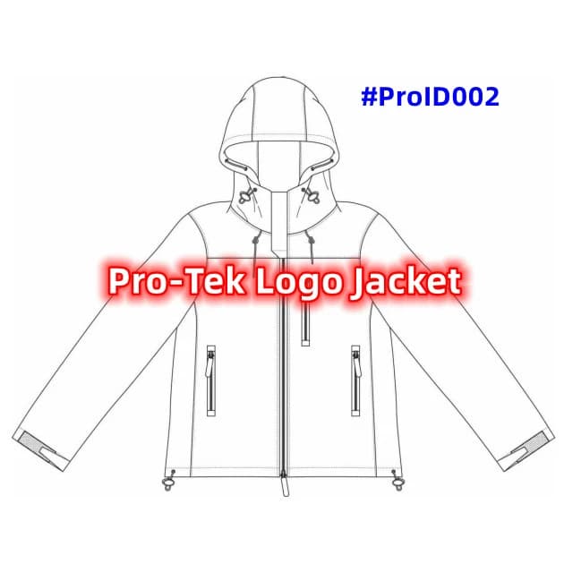 CPReps #ProID002 Pro-Tek Logo Plaque Hooded Jacket 夹克
