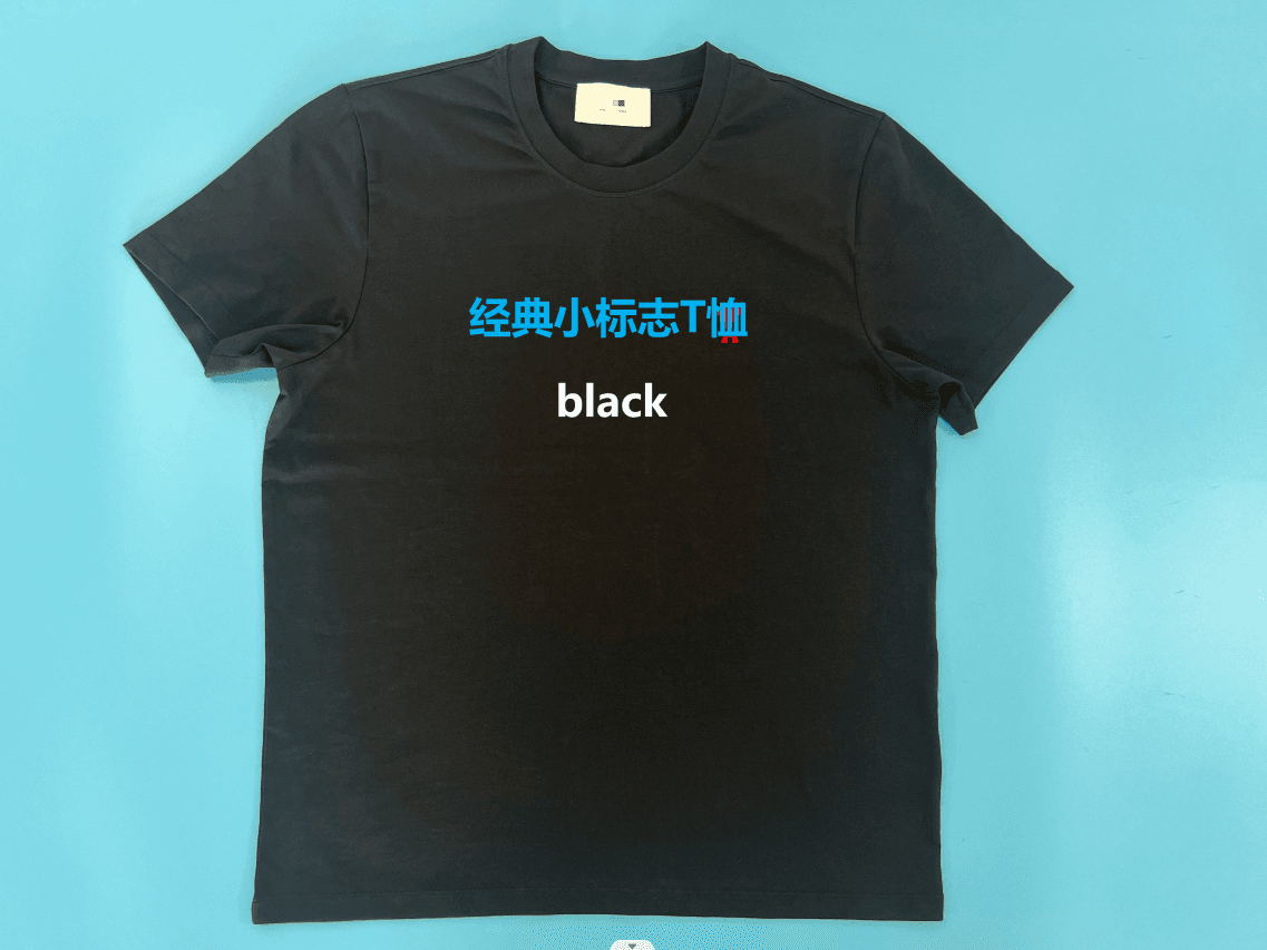 经典小标志T恤