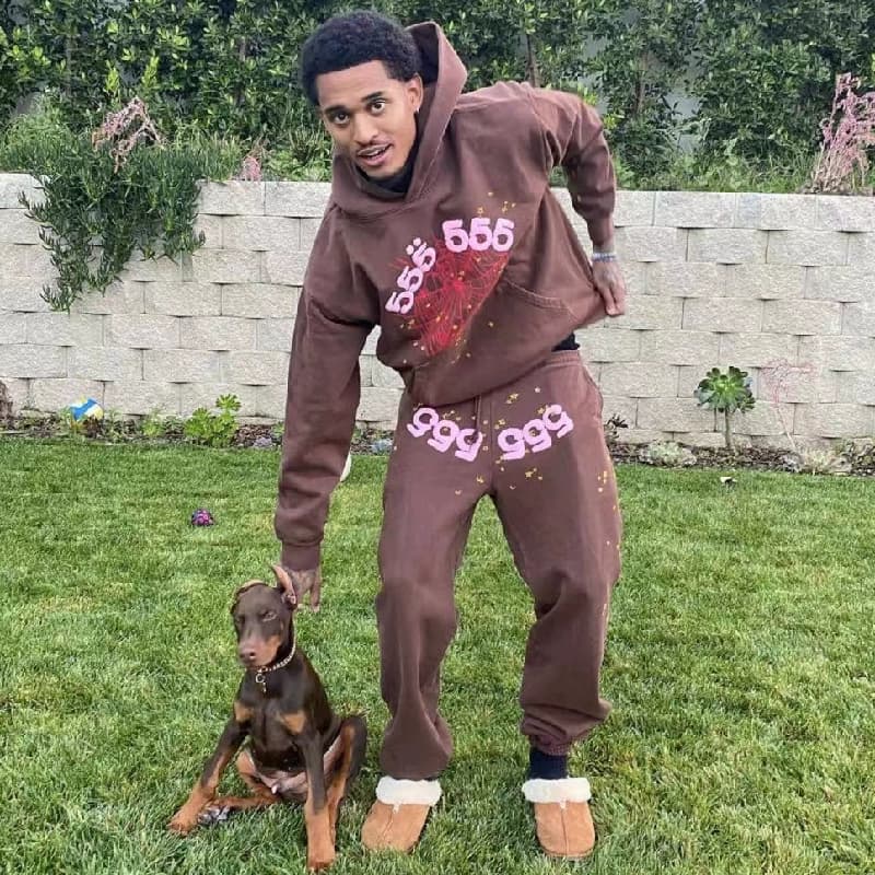 Young Thug  Sp5der 555555嘻哈涂鸦卫衣帽衫JORDANCLARKSONS潮流