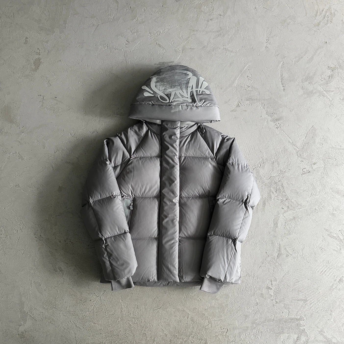 Syna down jacket- grey