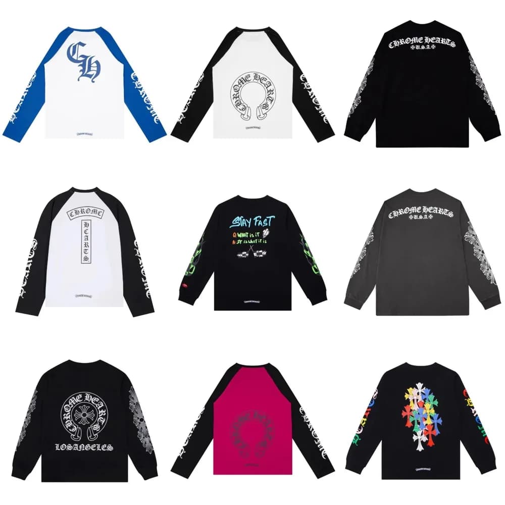 Chrome Hearts Long Sleeve Tee Collection - OrientDig Spreadsheet