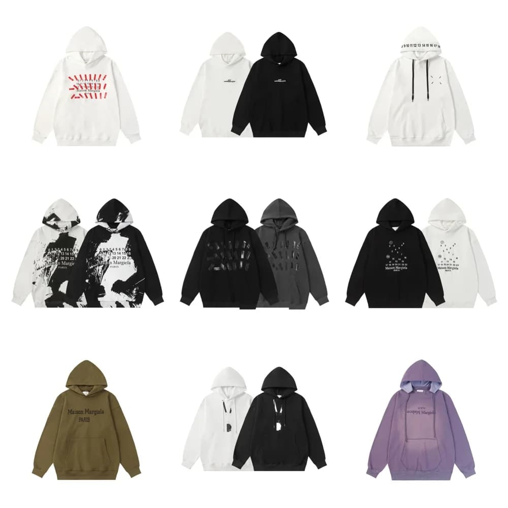 MM6 Maison Margiela Logo Print Hoodie - OrientDig Spreadsheet