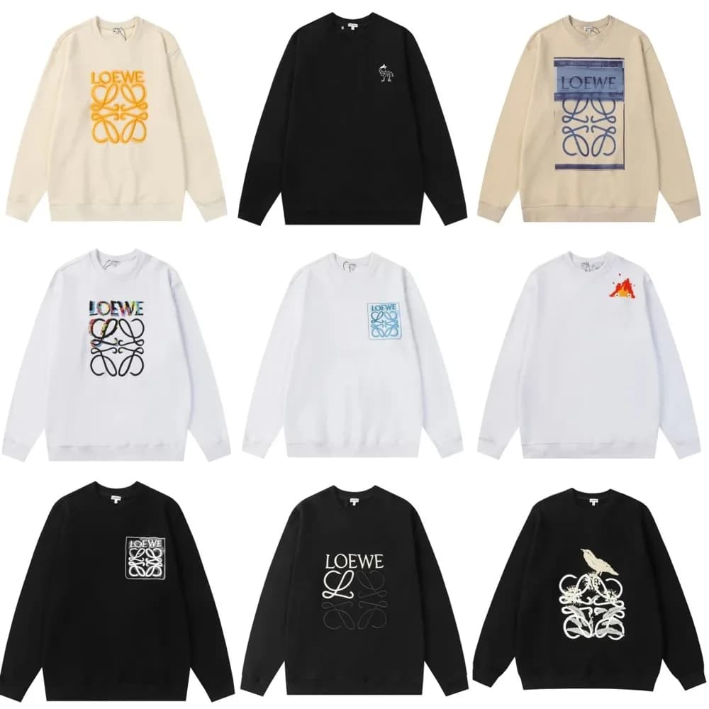 Loewe-Style Anagram Sweatshirt - OrientDig Spreadsheet