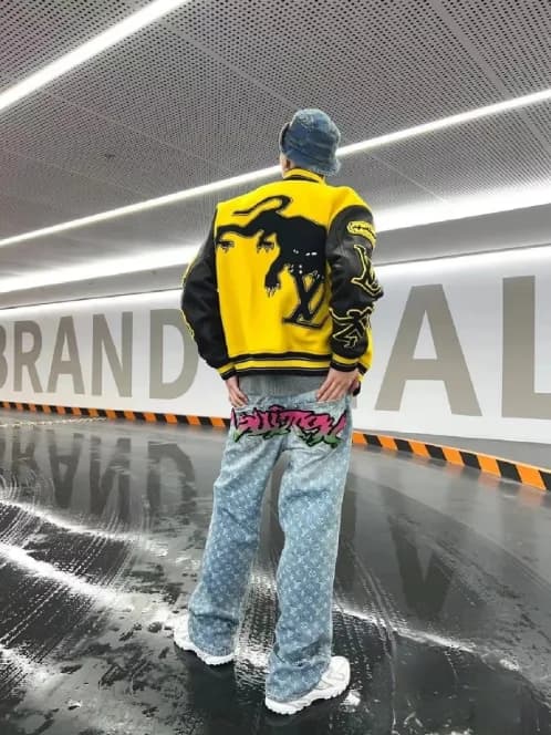 Varsity-Style Panther Graphic Jacket - OrientDig Spreadsheet