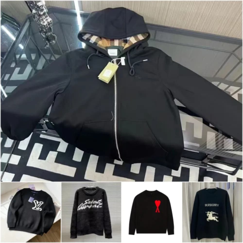 Burberry-Style Check-Lined Zip Hoodie - OrientDig Spreadsheet