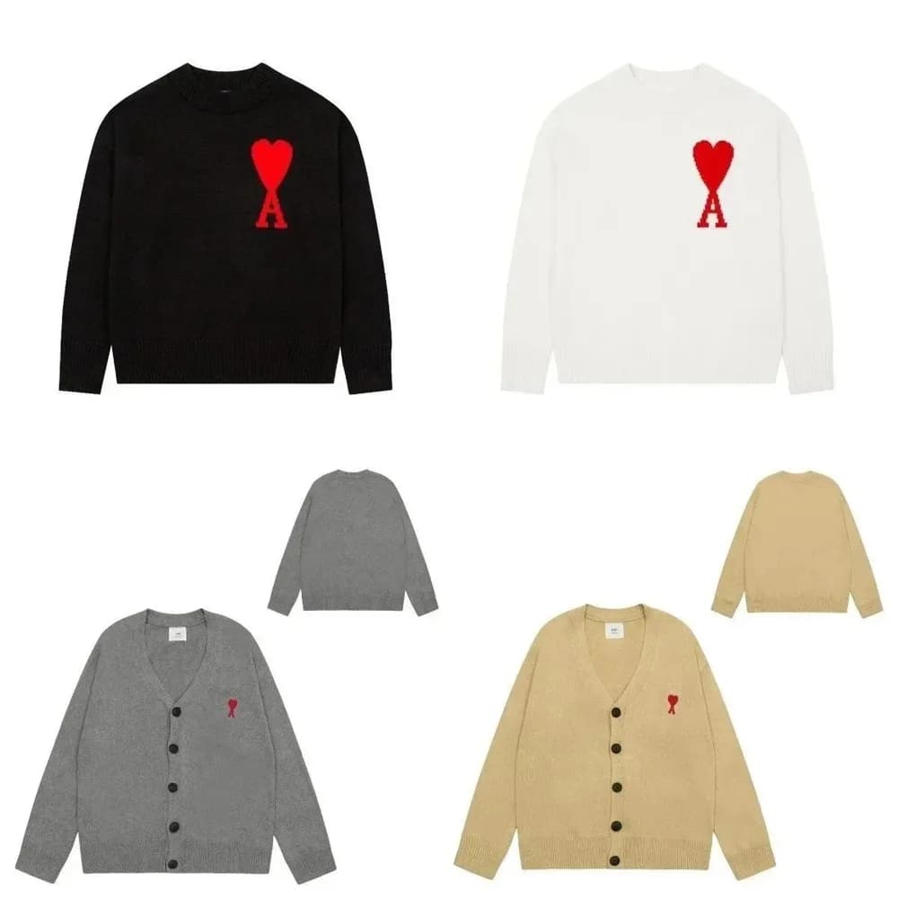 Ami-Style Heart Logo Knit - OrientDig Spreadsheet