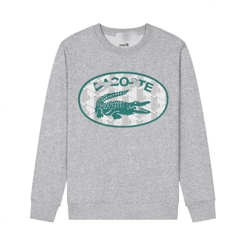Lacoste-Style Logo Crewneck Sweatshirt - OrientDig Spreadsheet