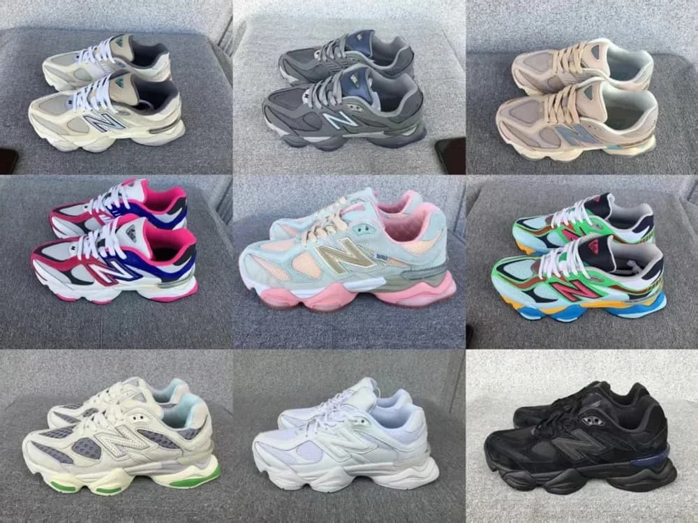 New Balance 9060-Style Sneakers - OrientDig Spreadsheet