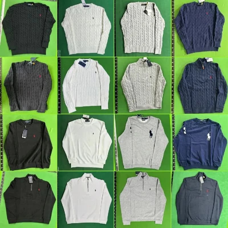 Polo-Style Cable Knit Sweater Collection - OrientDig Spreadsheet