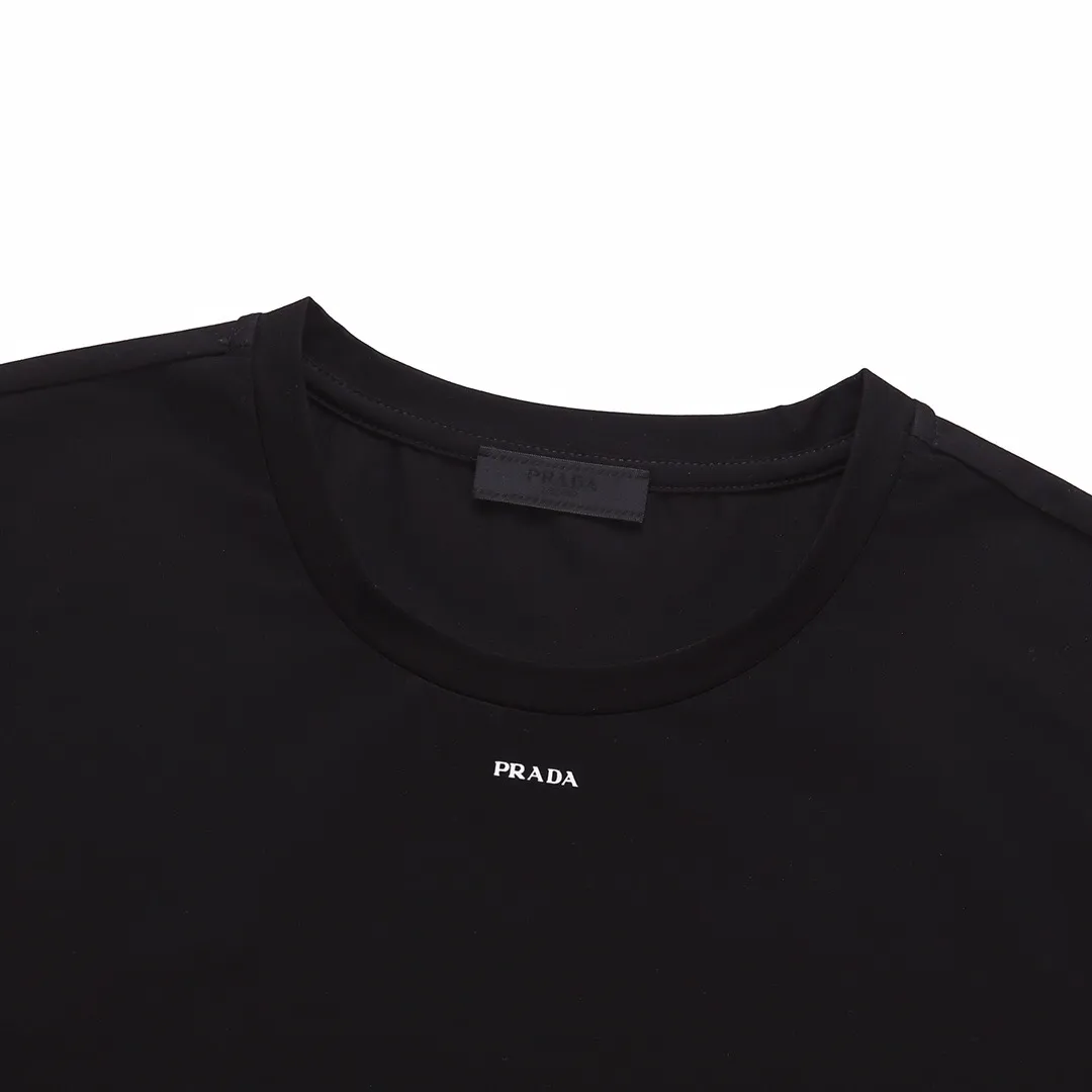 PRADA logo print T-shirt