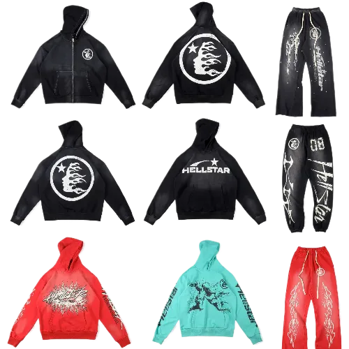 Hellstars Hoodies - Treackpants - Shorts - Zip-Ups