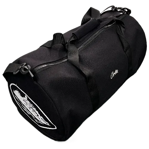 corteiz bag Alcatraz Duffle black