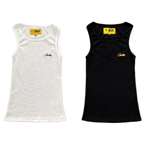 corteiz tanktops Men's black - white