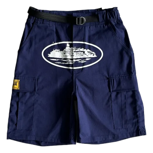 CORTEIZ SHORTS  CARGO navy