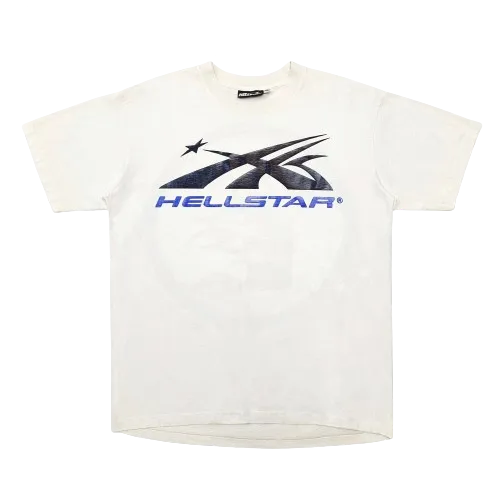 Hellstars White Blue Tee