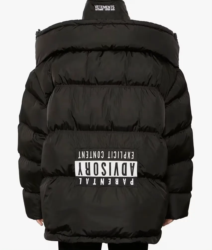 Vetements Upside Down Puffer Jacket