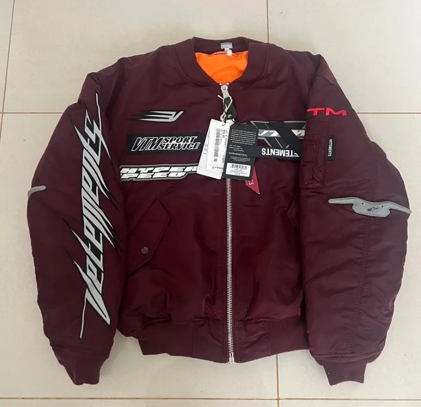 Vetements racing bomber