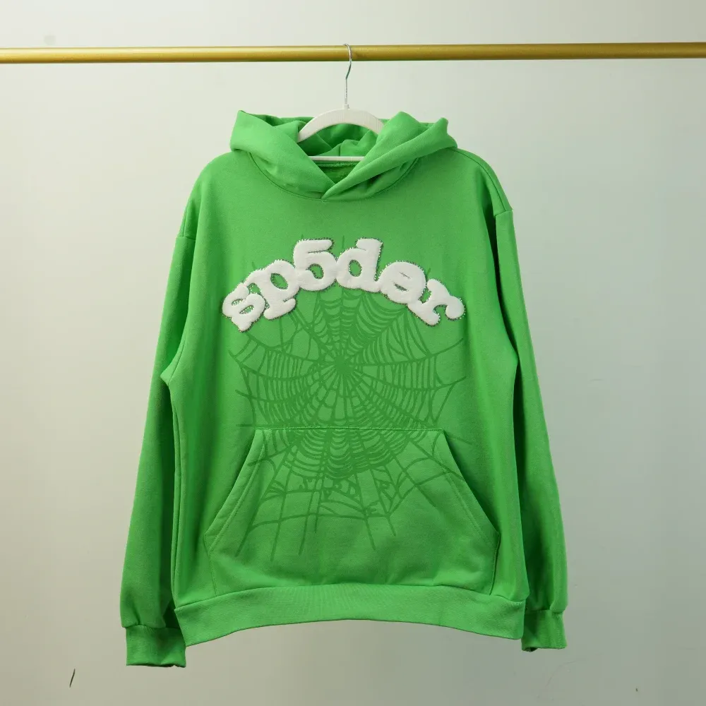 Sp5der Web Hoodie Green