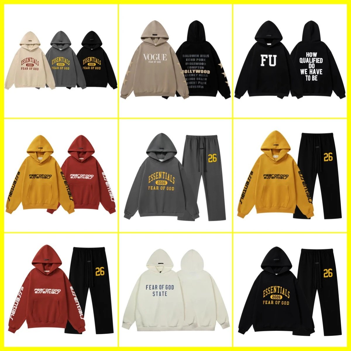 Fear of God Essentials Fleece Tracksuit