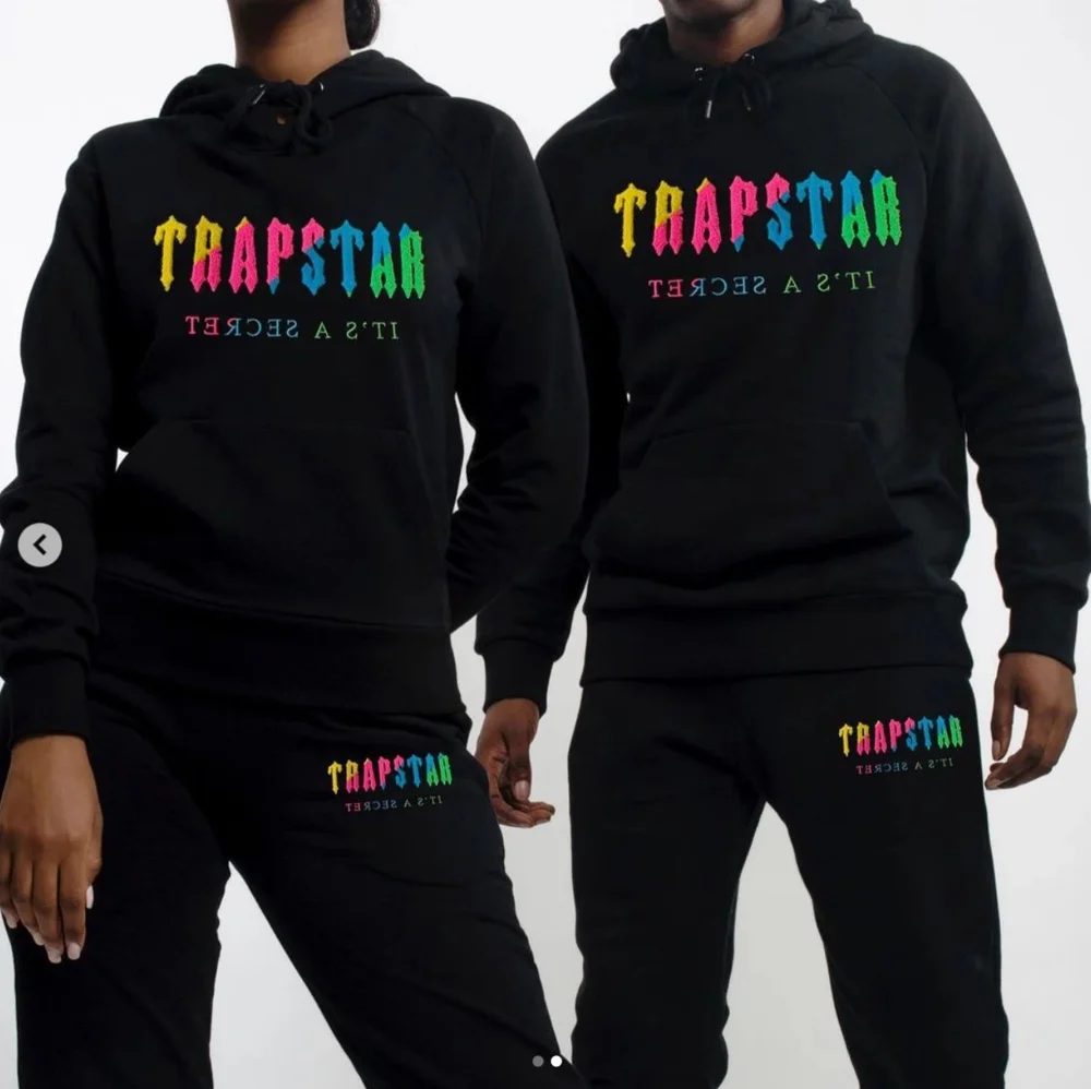 Trapstar Chenille Logo Hoodie & Joggers Tracksuit