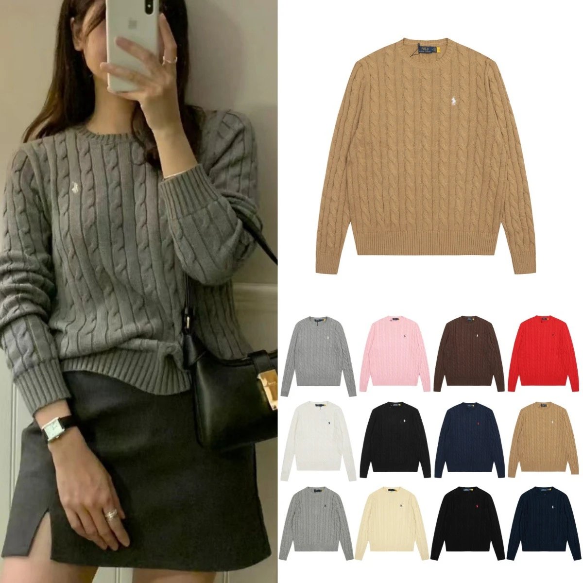 Polo Ralph Lauren Crewneck Knit Sweater