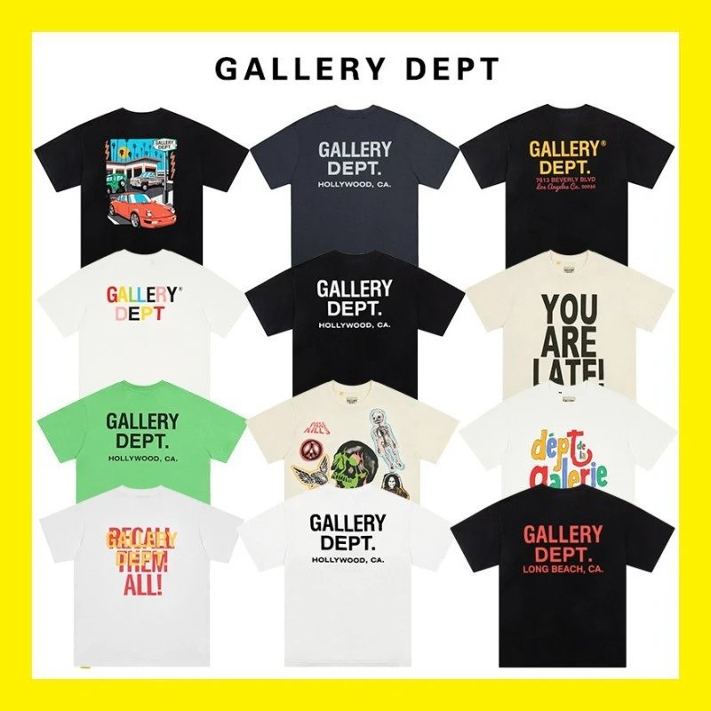 Gallery Dept Vintage Print T-Shirt
