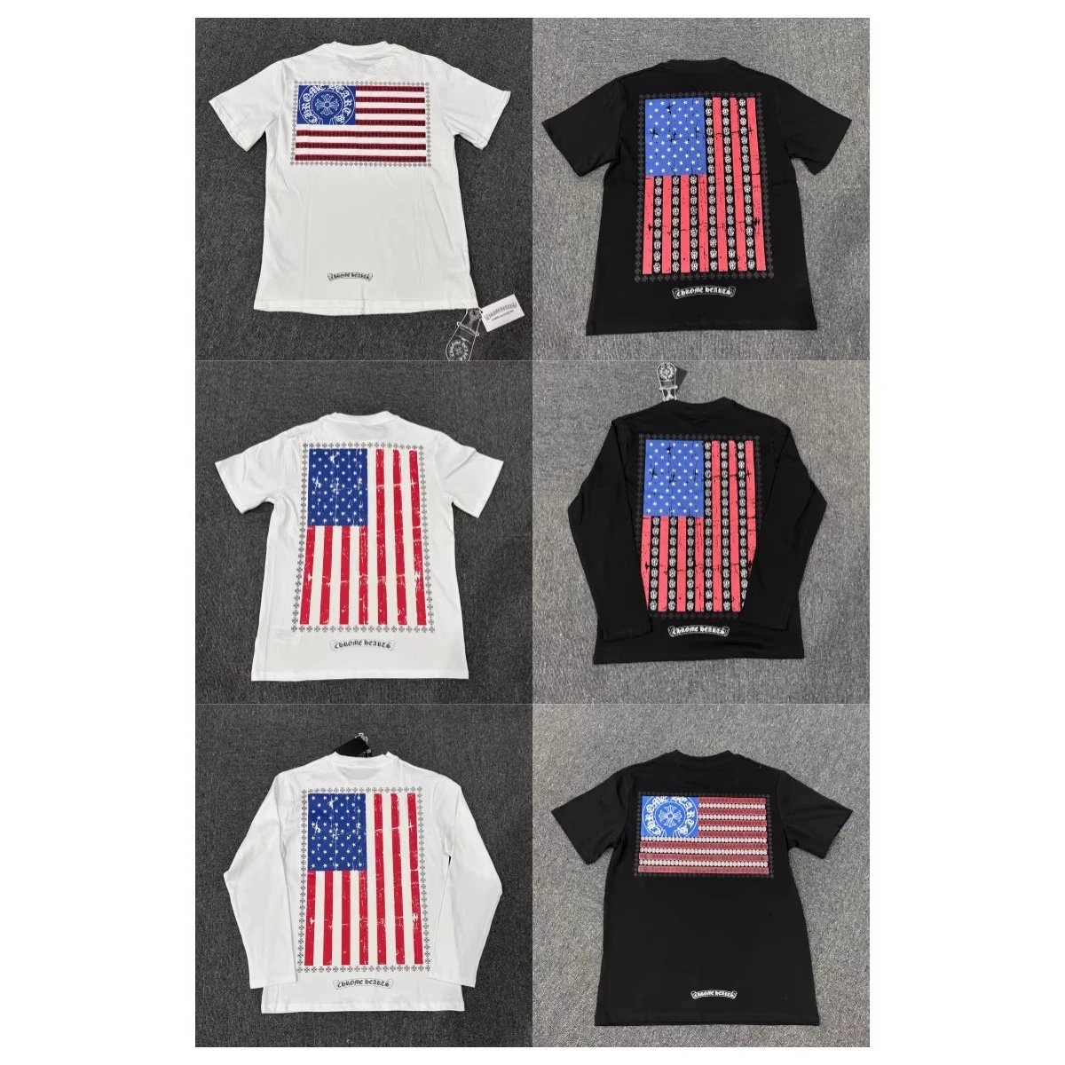 Flag Print Graphic Tee