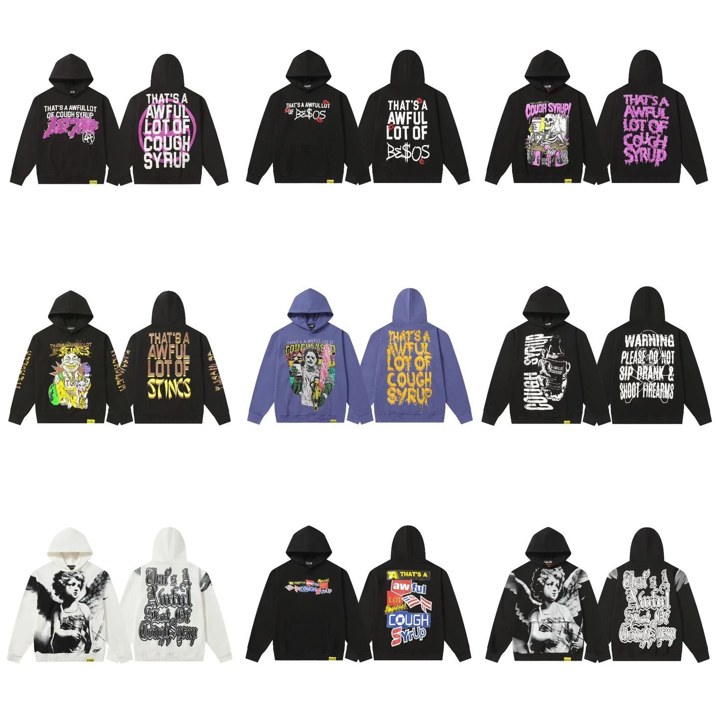 That's Awful Oversized Cotton Hoodie