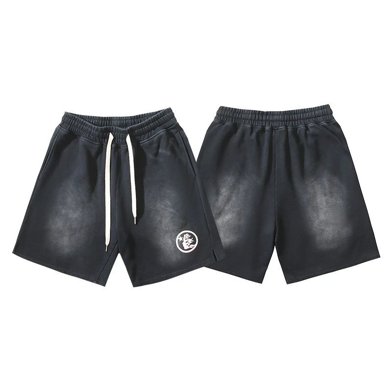 Hellstar-Style Washed Shorts