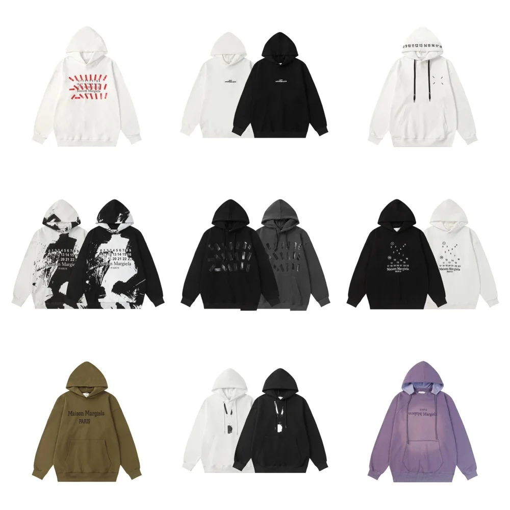 MM6 Maison Margiela Logo Print Hoodie