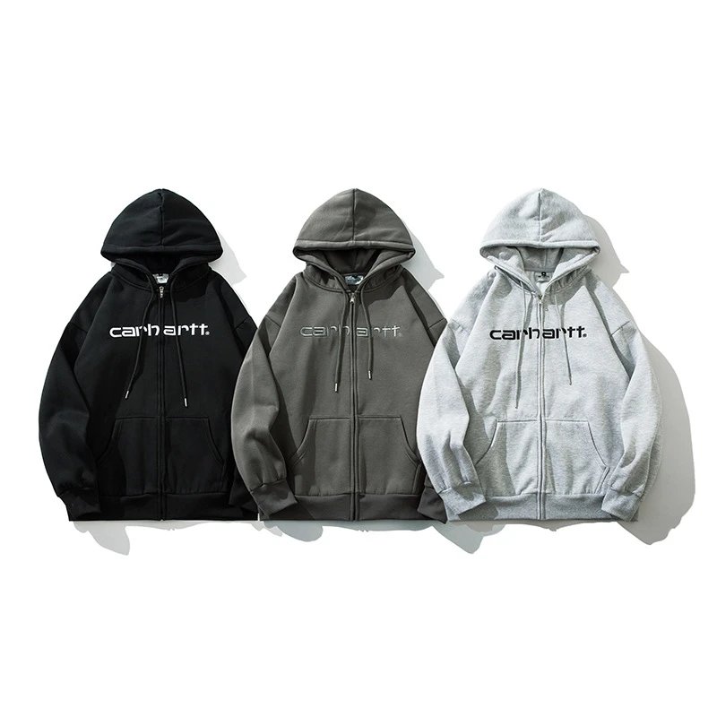 Carhartt-Style Full-Zip Hoodie
