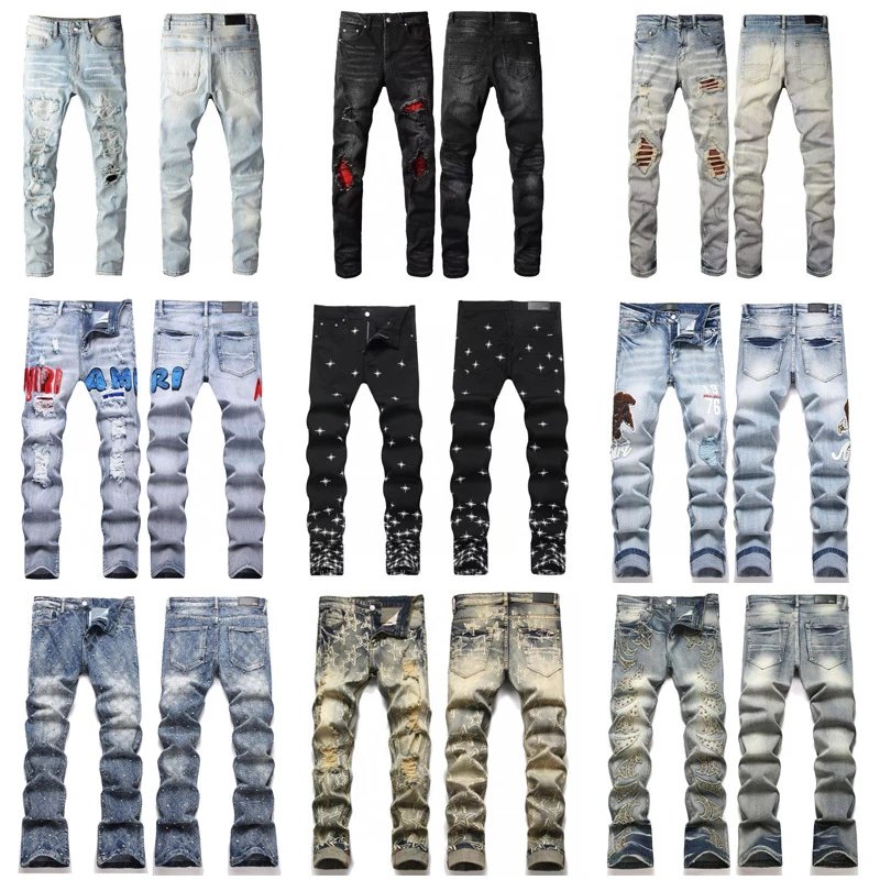 AM-Style Distressed Jeans
