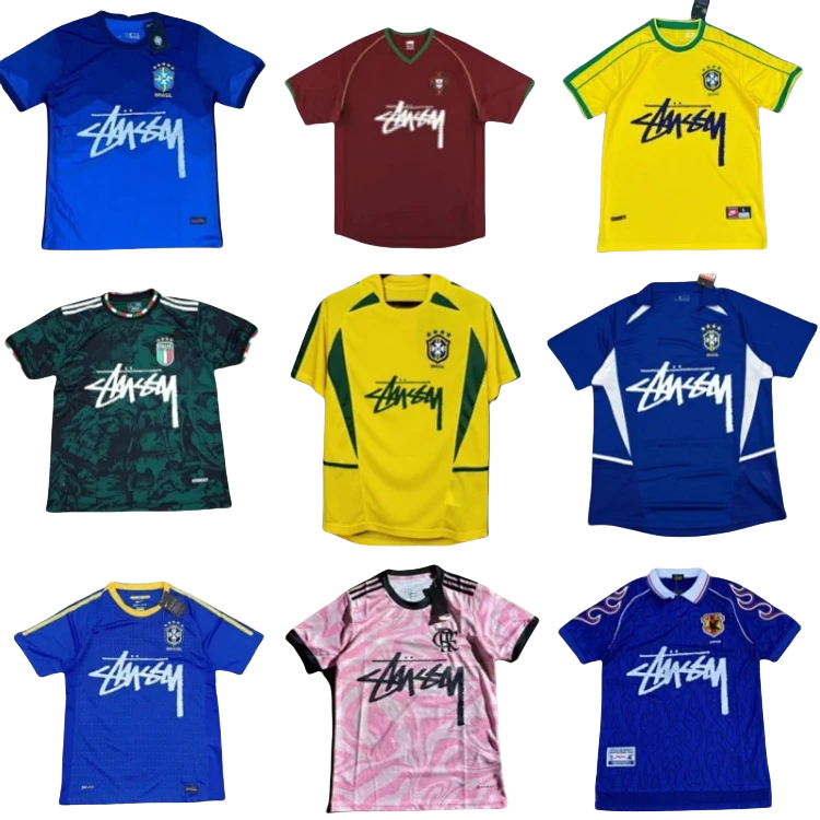 Stussy-Style Football Jersey