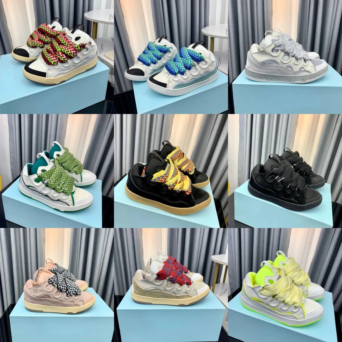 Chunky Platform Puffer Sneakers