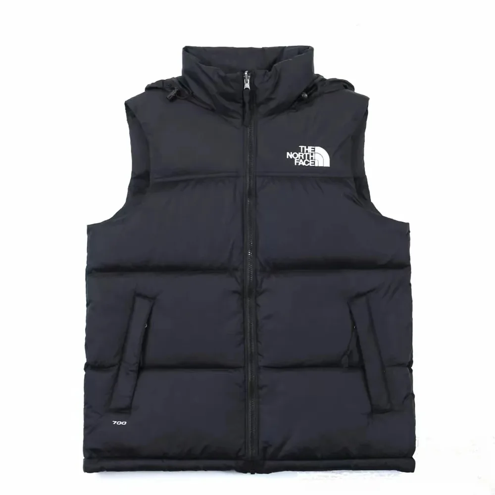 The North Face-Style Hooded Down Vest