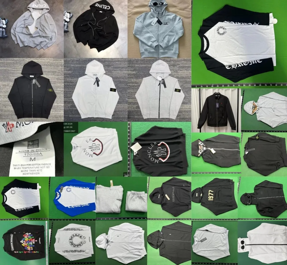Designer-Style Long Sleeve Hoodie Collection