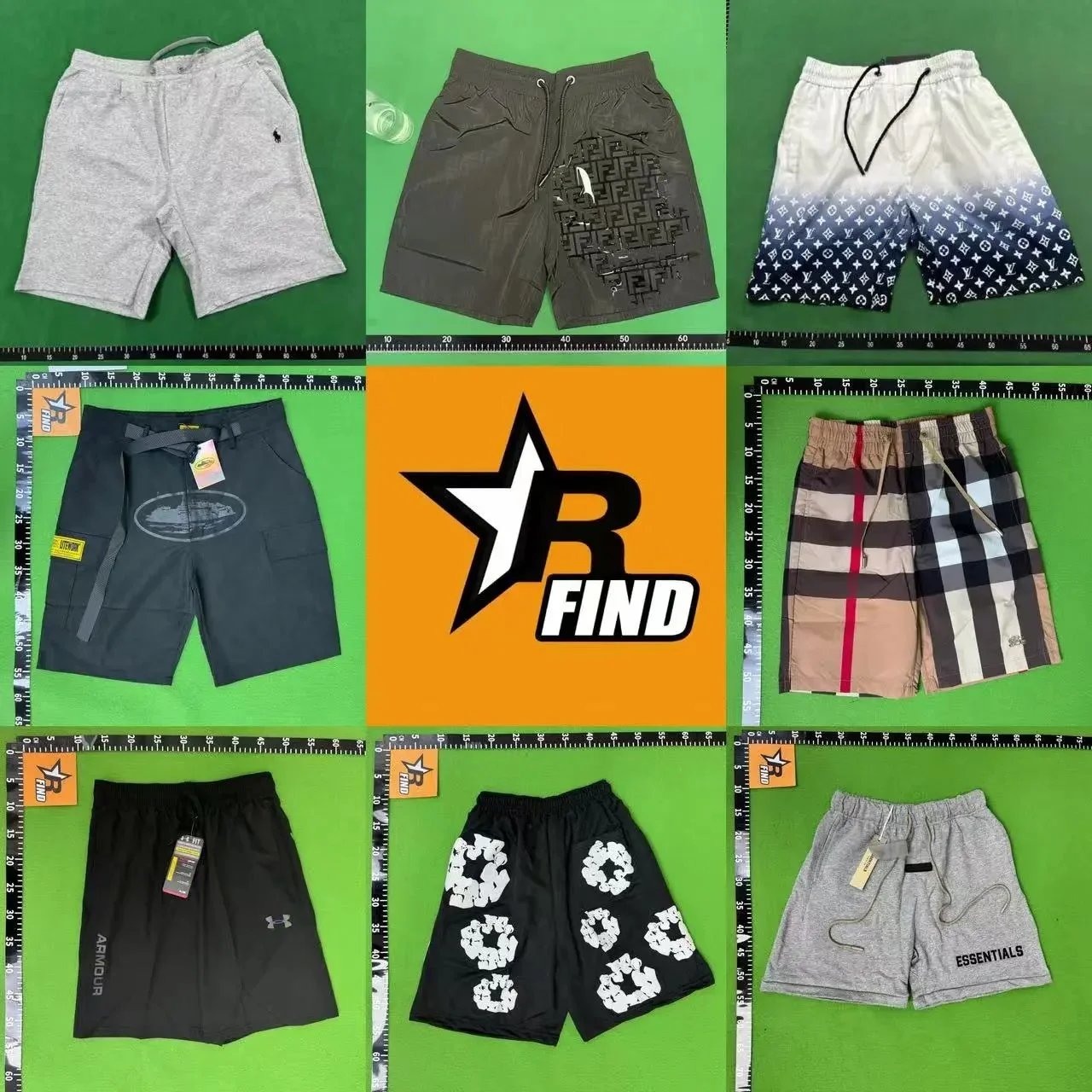 Logo Mesh Sport Shorts