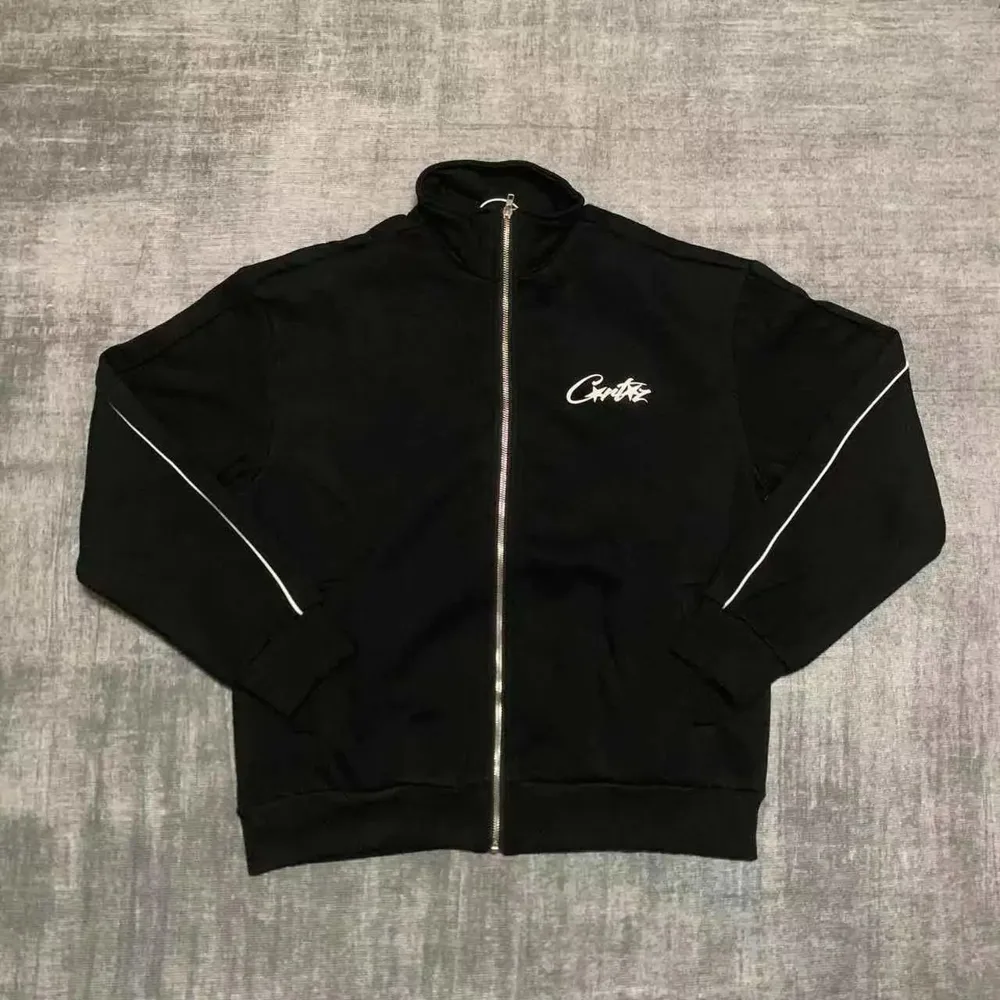 Corteiz-Style Fleece Track Jacket