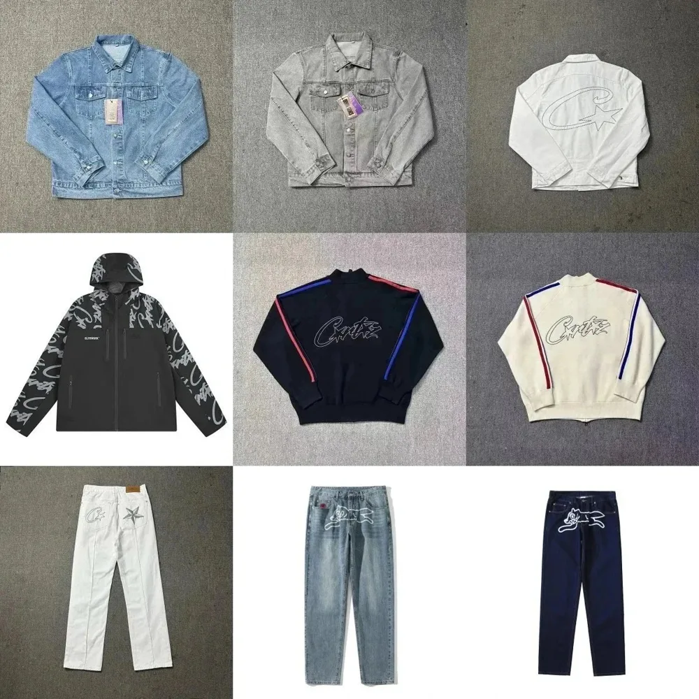 Corteiz-Style Denim & Track Jacket Collection