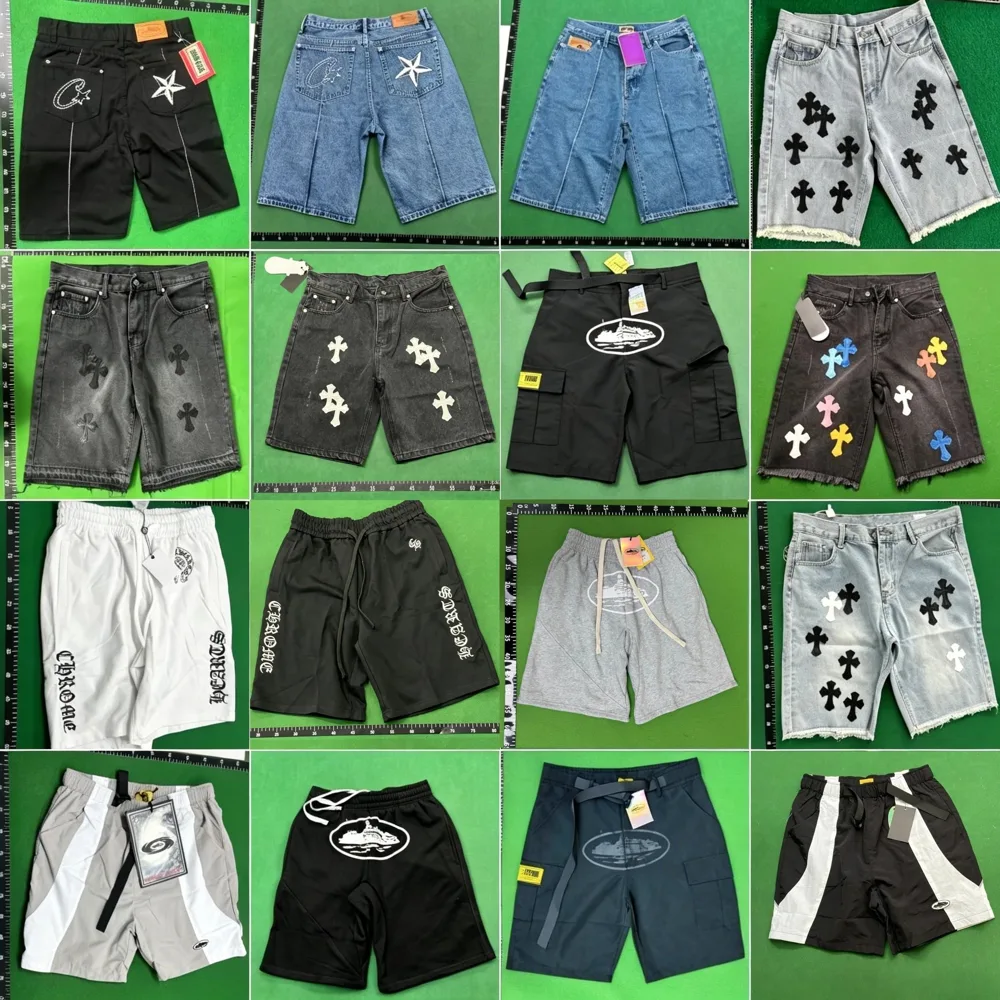 Chrome Hearts & Corteiz-Style Shorts Collection