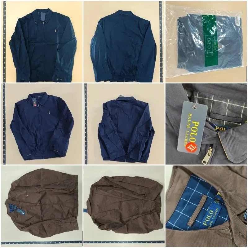 Polo-Style Harrington Jacket